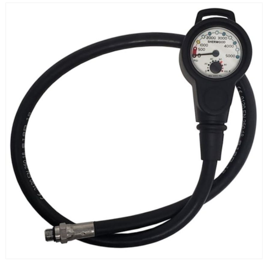 SHERWOOD PG w/Hose & Boot PSI/BAR